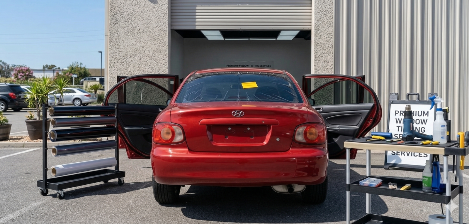 car outdoor tinting